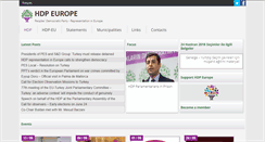 Desktop Screenshot of hdpeurope.com